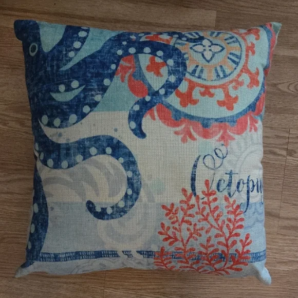 Nautical Themed Throw Pillows Set - Picture 4 of 4